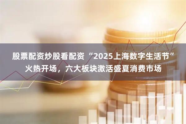 股票配資炒股看配資 “2025上海數(shù)字生活節(jié)”火熱開場，六大板塊激活盛夏消費(fèi)市場